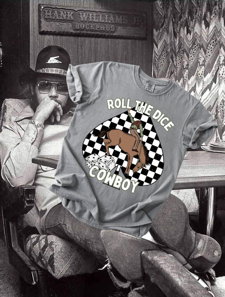 Roll the Dice Cowboy Tee