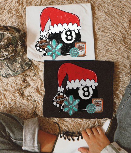 Harley 8 ball Tee