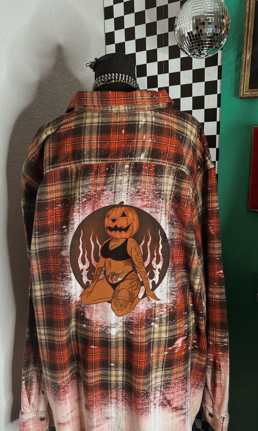 Halloween Baddie Flannel