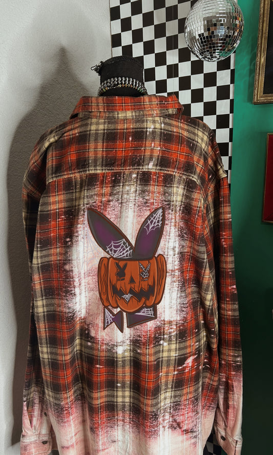 Playboy Pumpkin Flannel