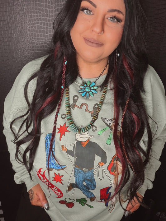 Untamed Cowboy Collage Crew