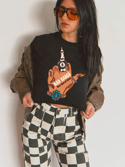 Rad babes Middle Finger tee
