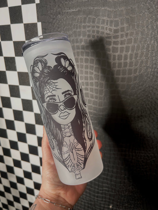 Ms. Death frosted Tumbler