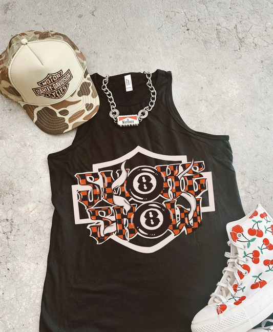 Smokeshow full length Racer Tank