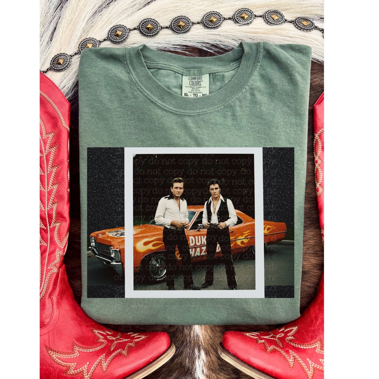 Duke Johnny & Elvis Tee