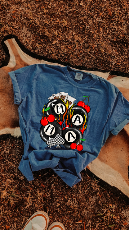 Mama 8 ball Tee