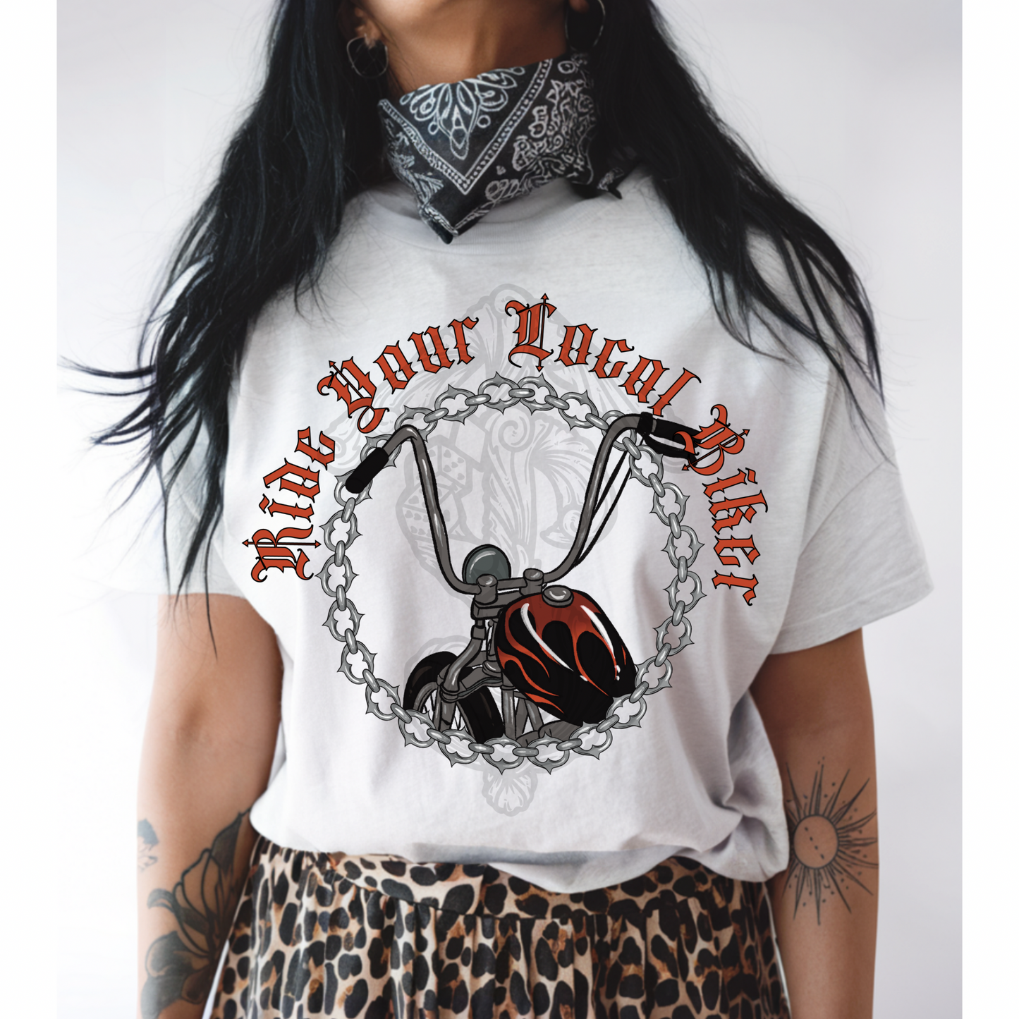 Ride your local Biker Tee