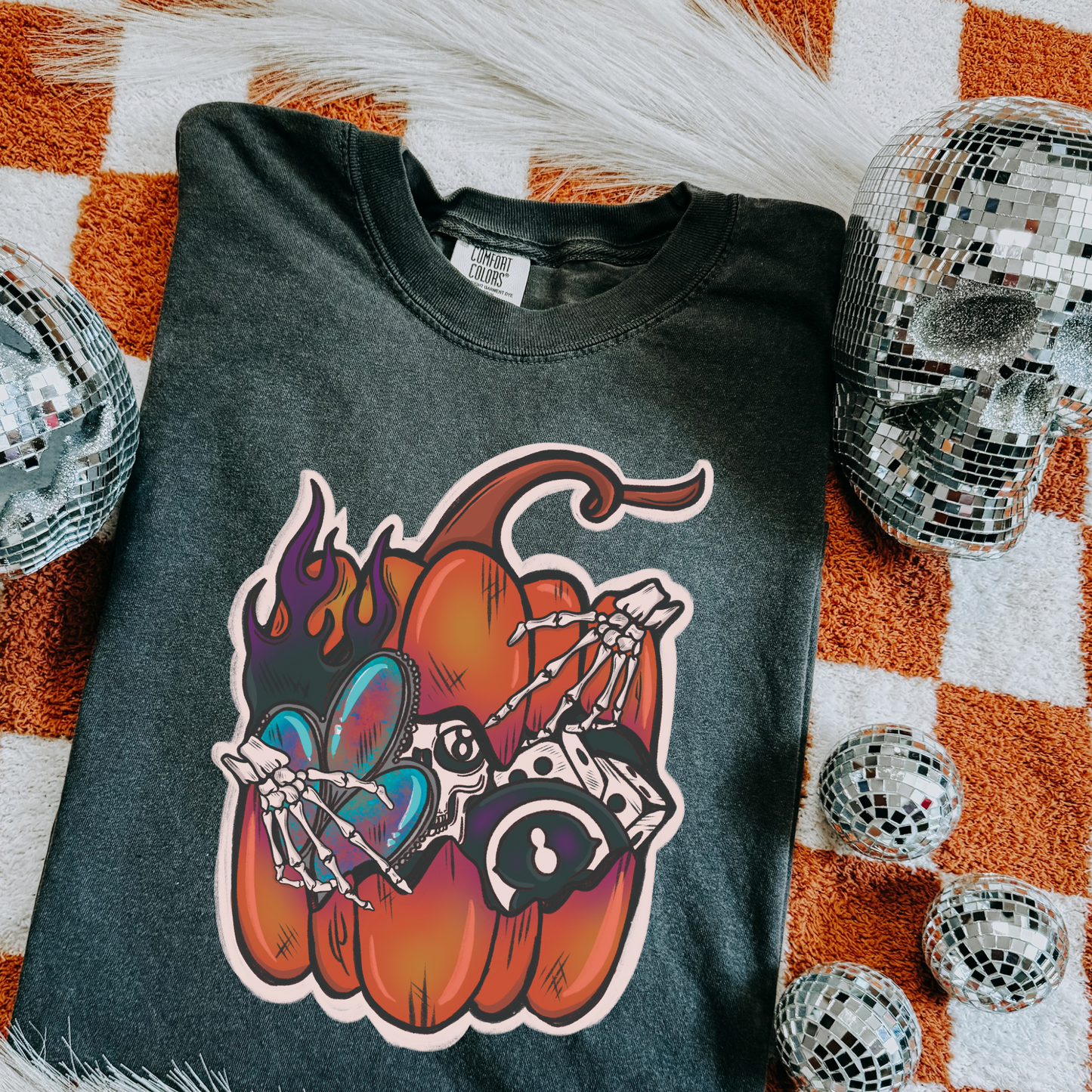 Grunge Pumpkin Tee