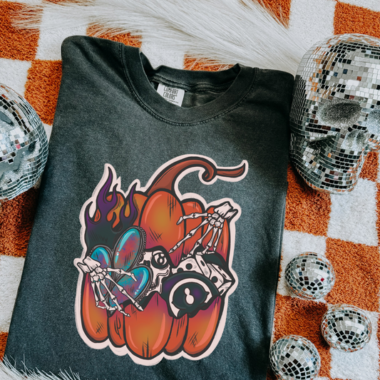 Grunge Pumpkin Tee