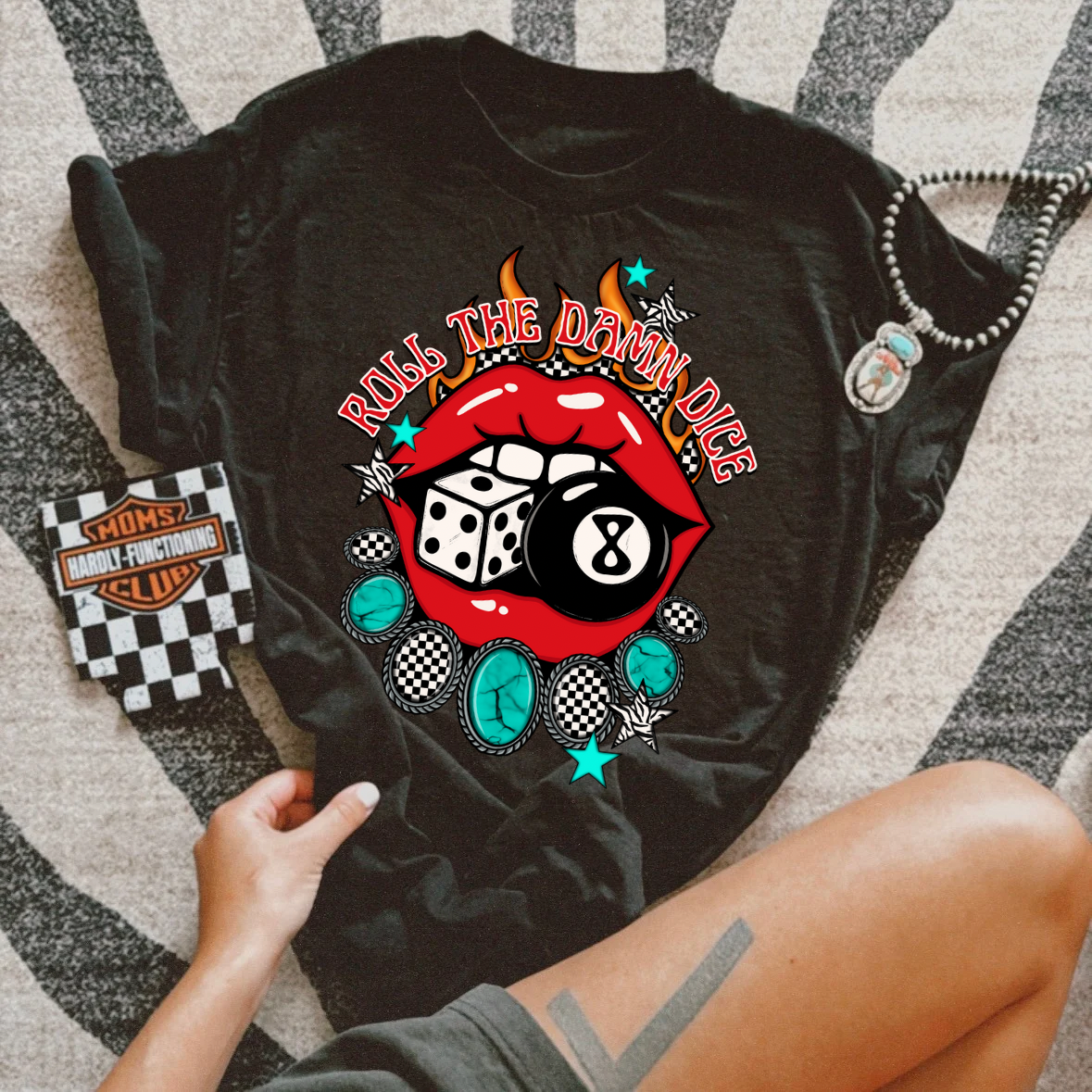 Roll the Damn Dice tee