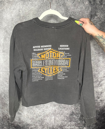 Vintage 90s Longsleeve Harley Tee-size large