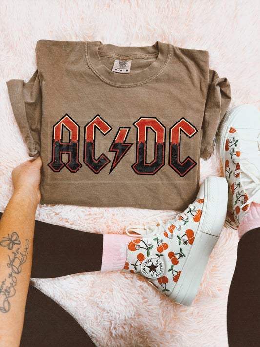 AC DC Tee