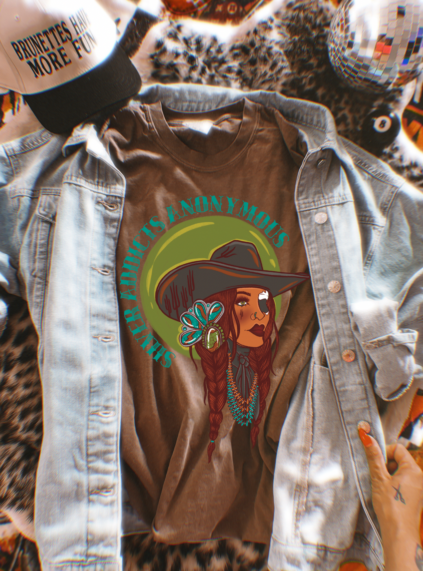 Silver Addicts Anonymous Tee