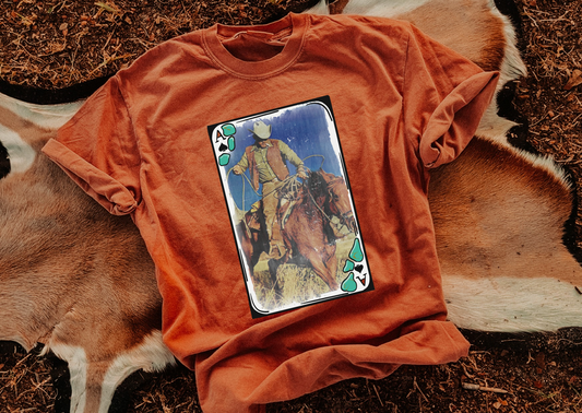 Cowboy card Tee
