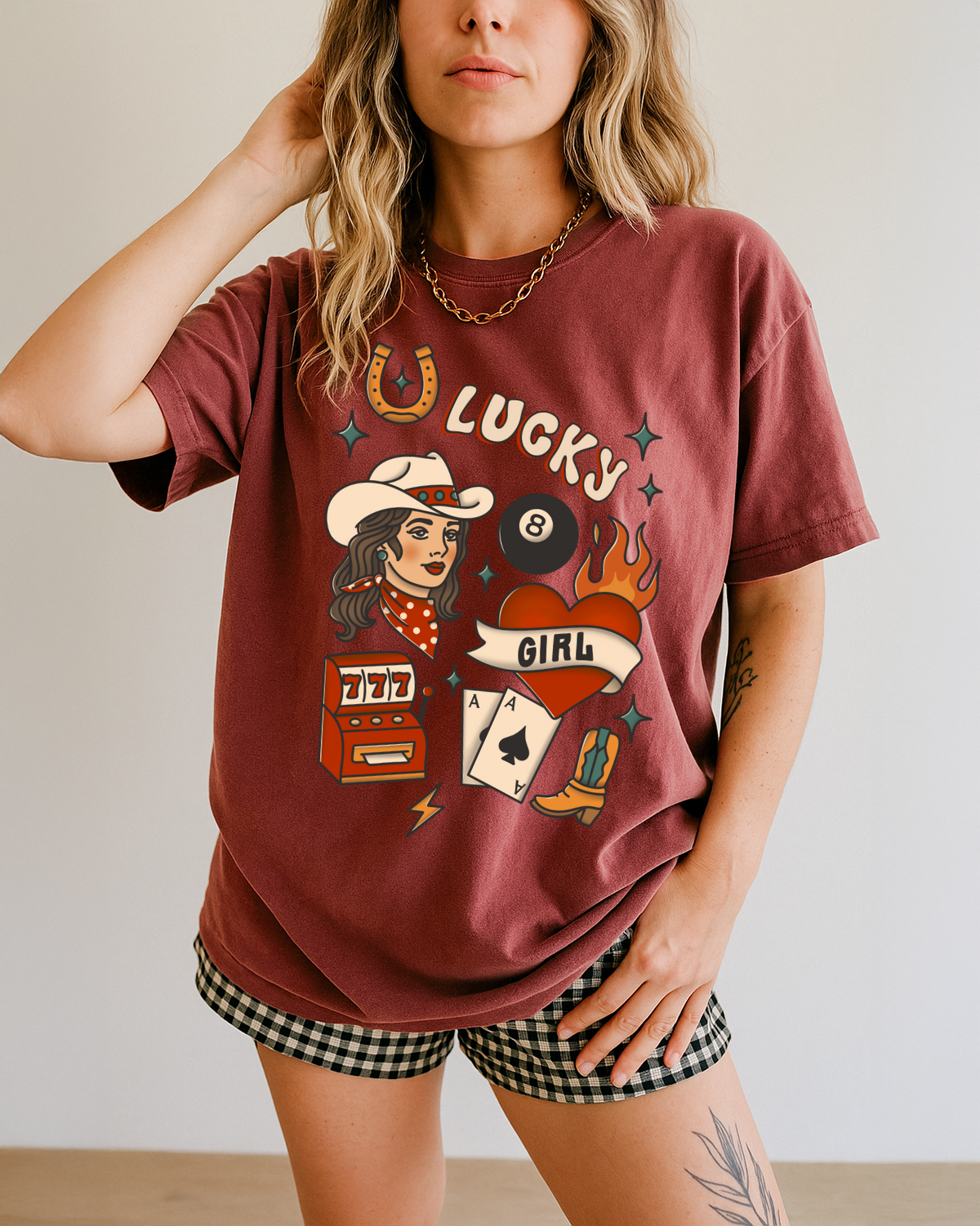 Lucky Girl tee
