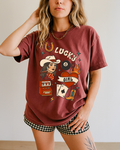 Lucky Girl tee