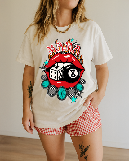 Mama Lips tee