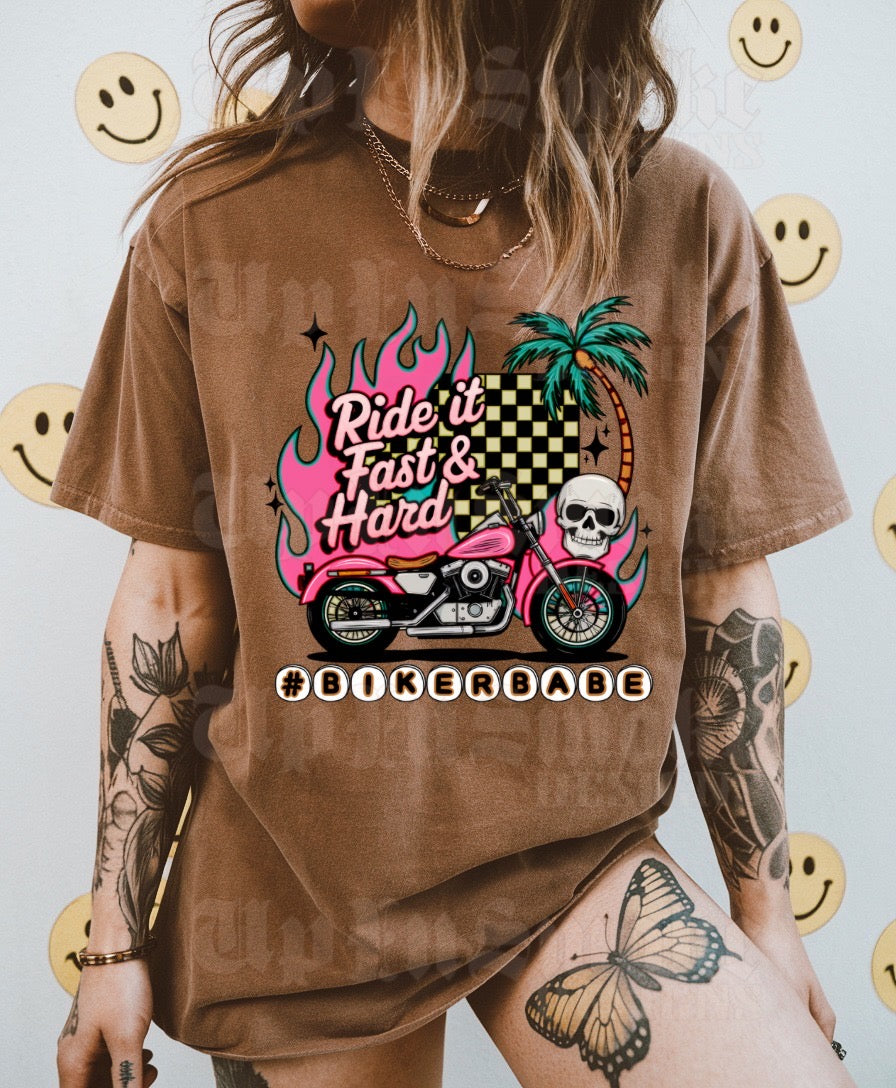 Ride it Fast and Hard Tee