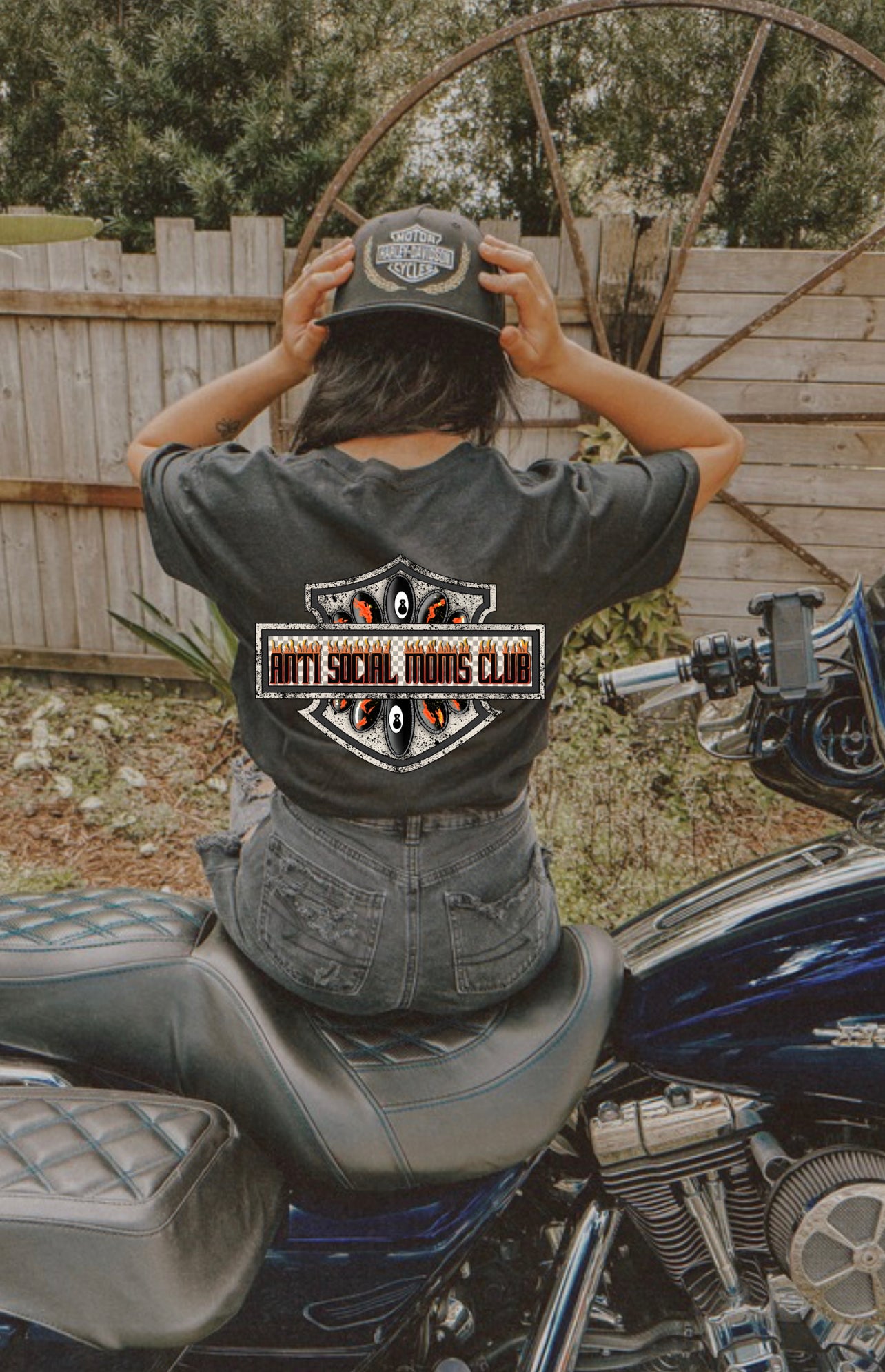 Anti Social Moms Club Tee