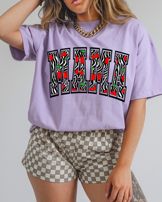 Zebra Mama tee