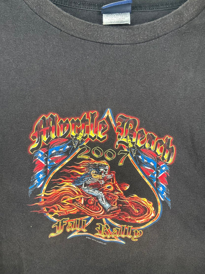 2007 Fall Rally Cropped Tee-size 5x