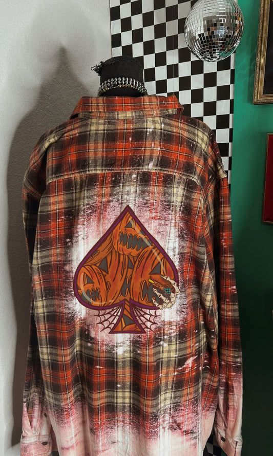 Halloween Spade Flannel