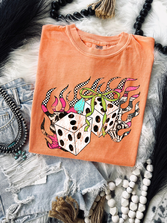 Grunge Dice Tee