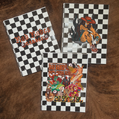 Yallternative Checkered Notebooks