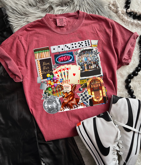 Dive Bar Darlin Tee