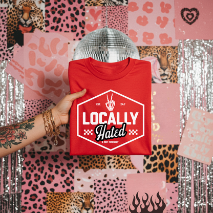 Locally Hated tee