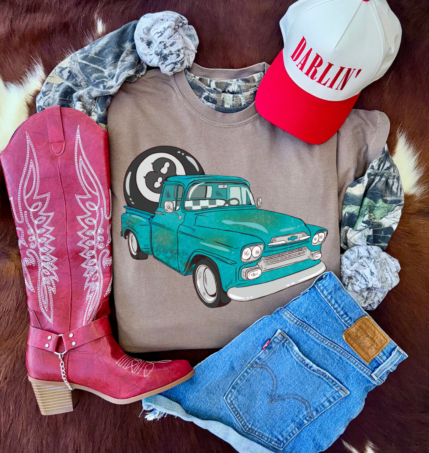 Rad Babe Motors tee
