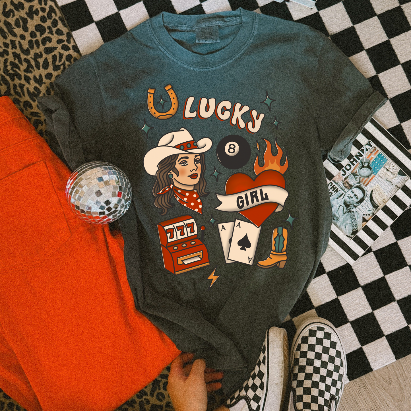 Lucky Girl tee