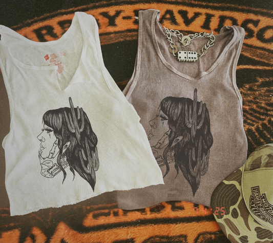 Misbehaved Vintage Inspired Tank
