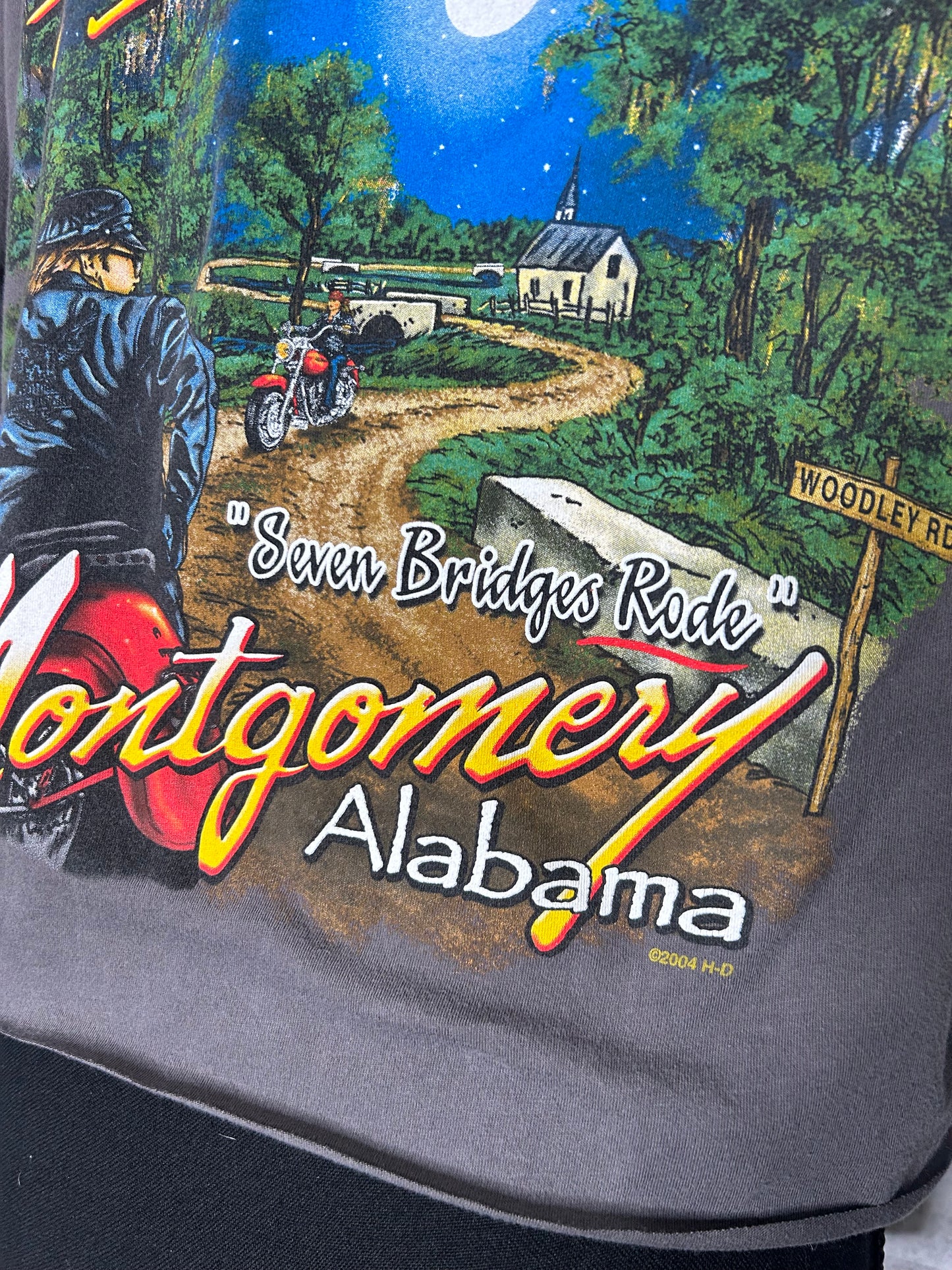 2004 Montgomery AL cropped tee-size large