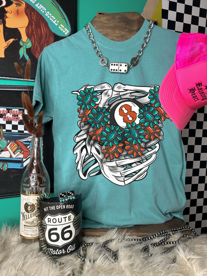 Bury me in Turquoise tee