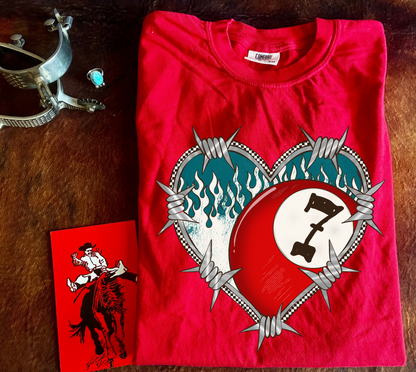 Barbwire Heart Tee