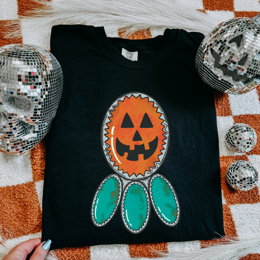 Turquoise pumpkin Tee