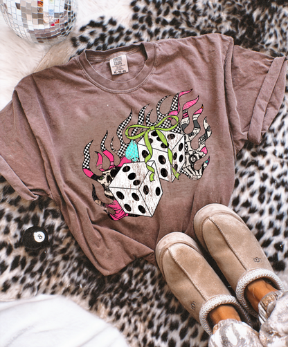Grunge Dice Tee