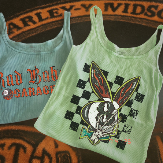 Grunge Bunny Vintage Inspired Tank