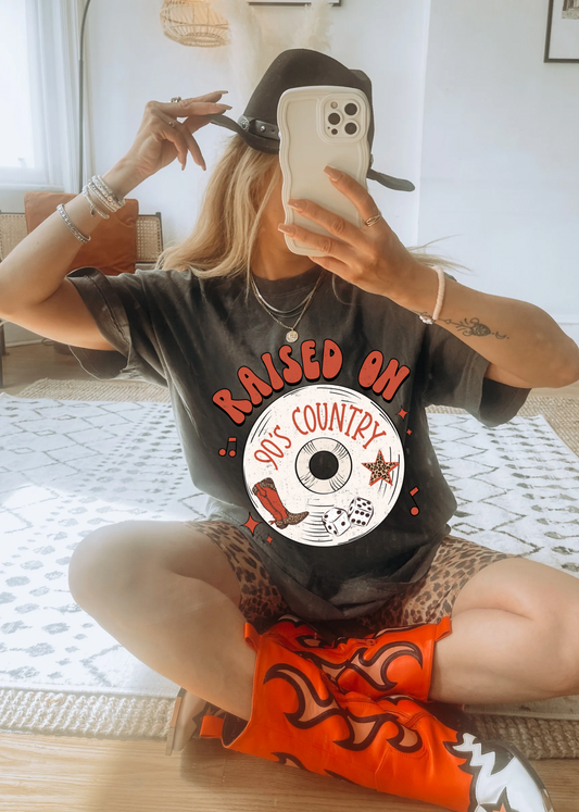 Raised on 90s Country Tee