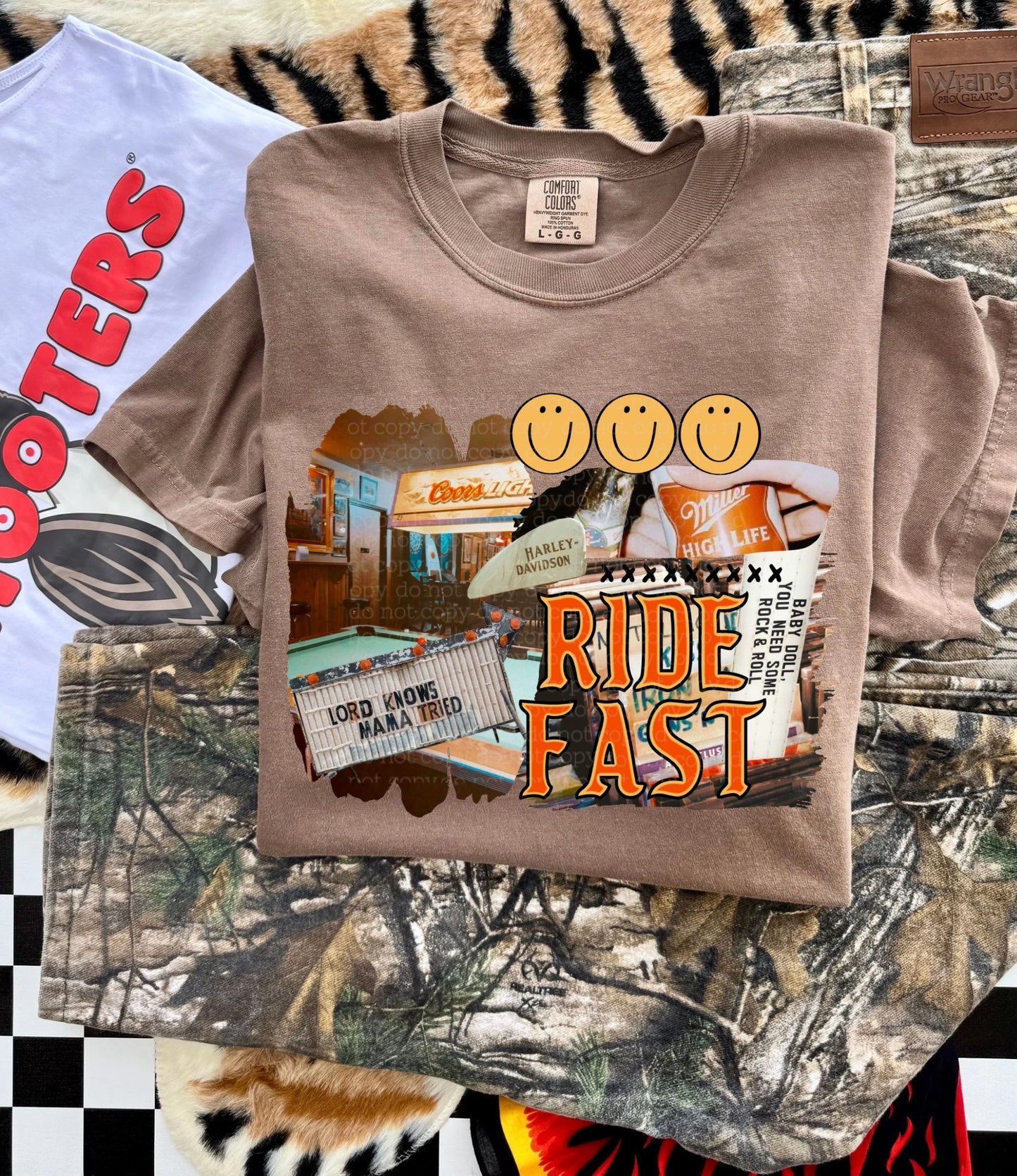 Ride Fast tee