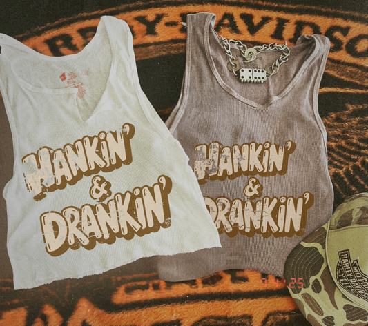 Hankin & Drankin Vintage Inspired Tank