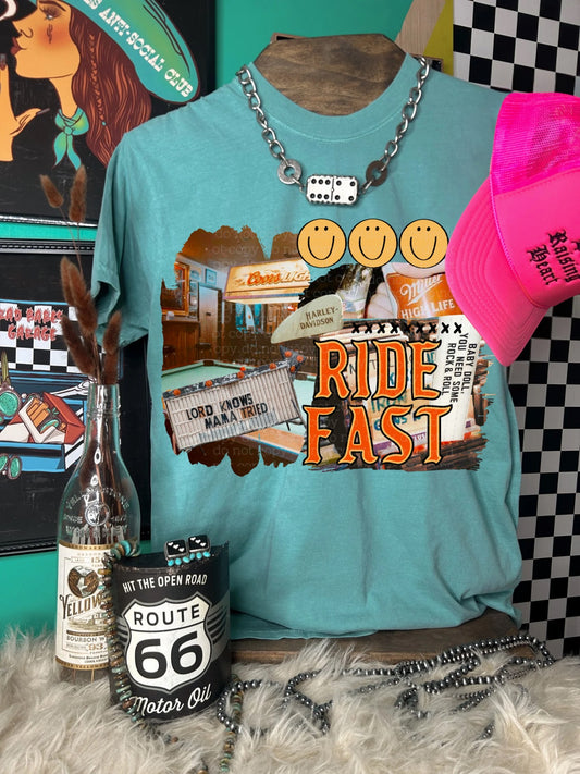Ride Fast tee