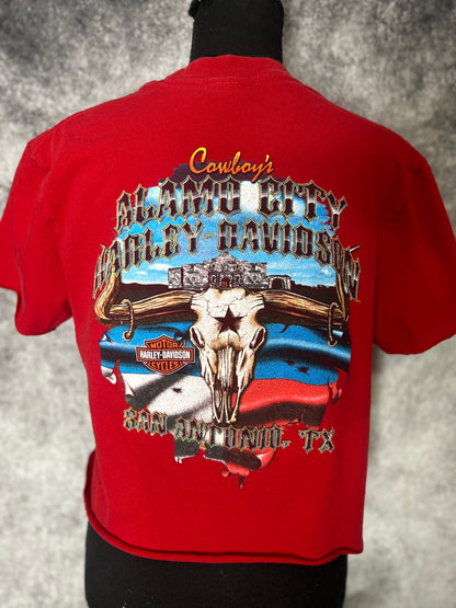 San Antonio, TX Harley tee-size medium