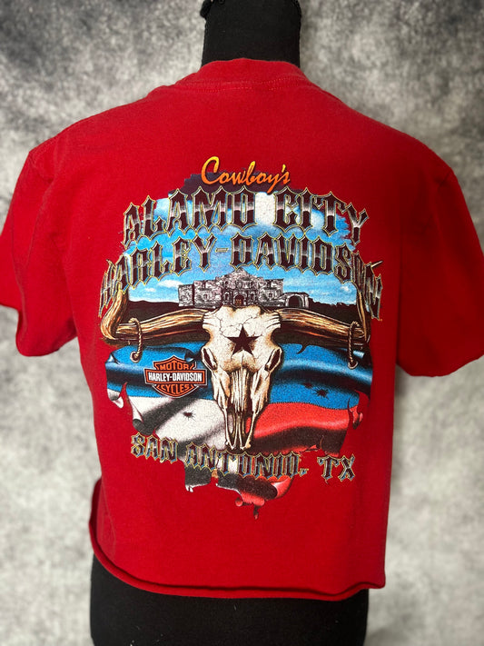 San Antonio, TX Harley tee-size medium