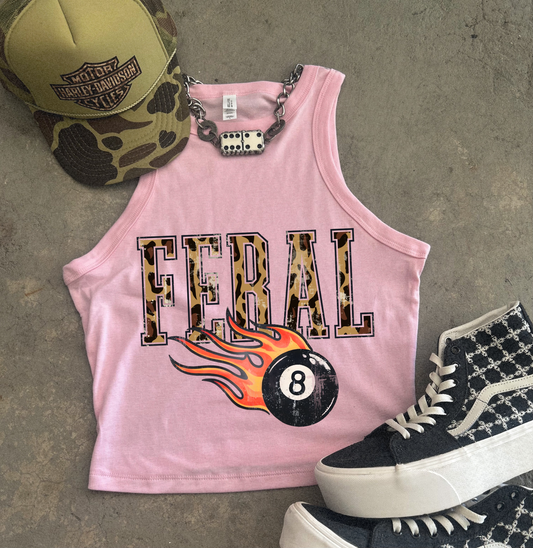 Feral Ribbed Racer Tank