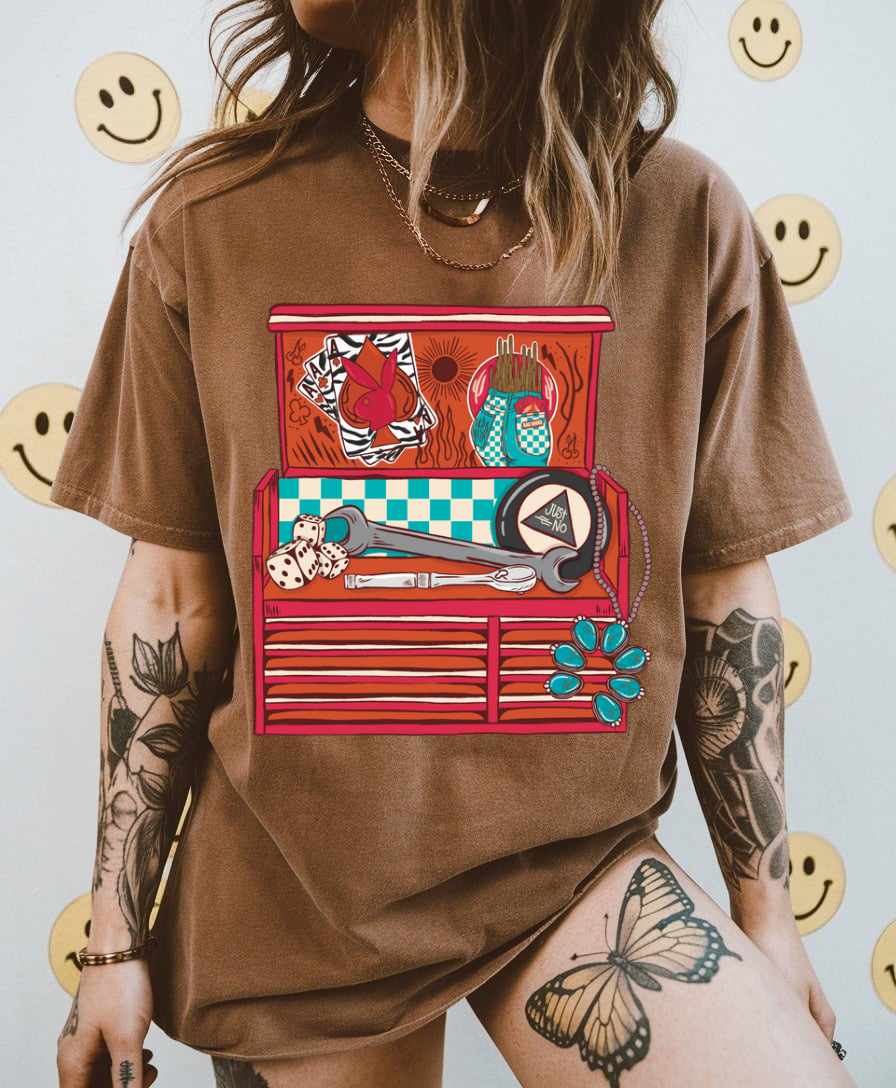 Rad Babes Toolbox tee