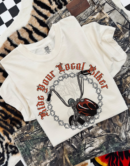 Ride your local Biker Tee