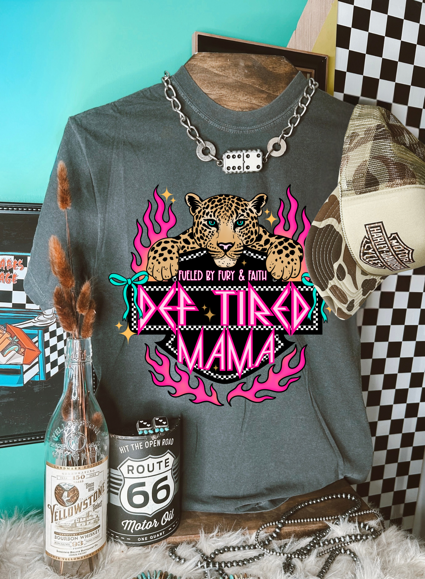 Def Tired Mama tee