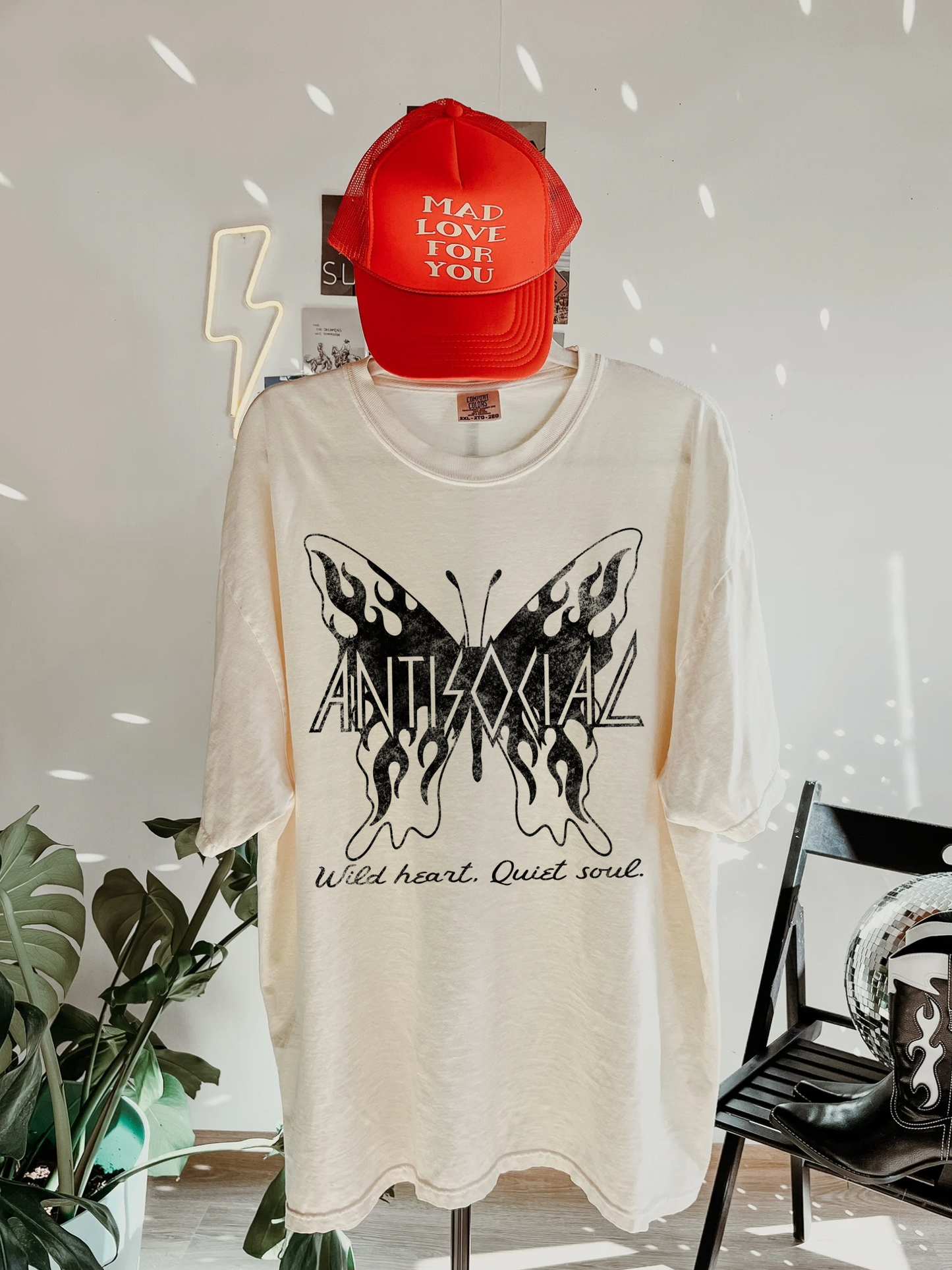 Antisocial Butterfly Tee